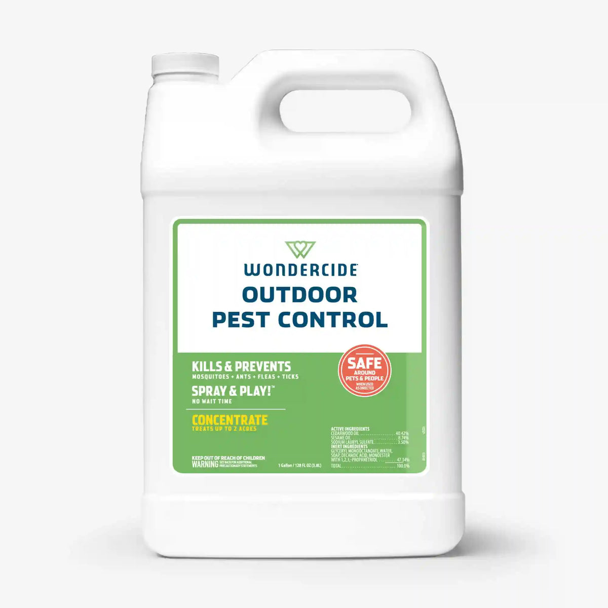 Outdoor Pest Control Concentrate for Yard + Garden - 128 oz